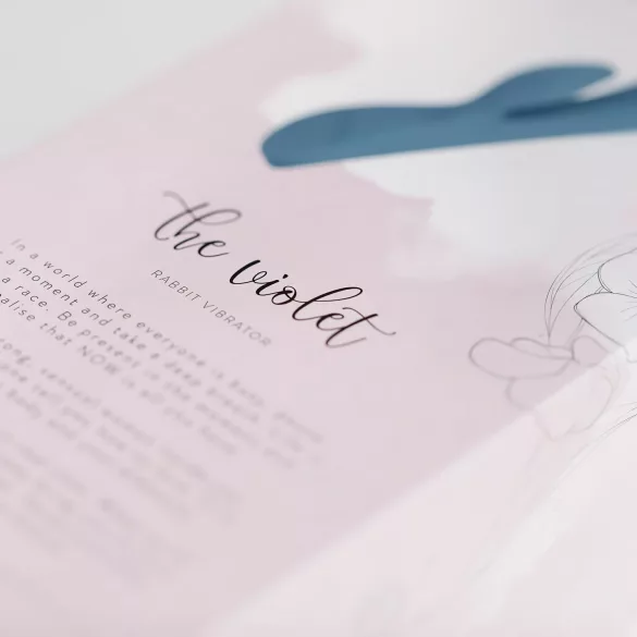 Bloom Violet Rabbit - vibrator sa klitoralnim krakom (tirkiz)