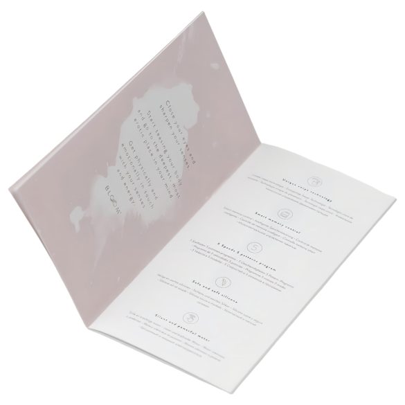 Bloom Tulip - punjivi silikonski vibrator za klitoris (tirkiz)