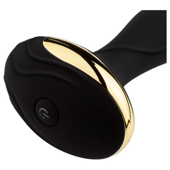 Teazers - analni vibrator sa grejanjem (crni)