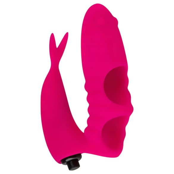 Easytoys Finger - 2u1 prstenasti vibrator (roze)