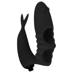 Easytoys Finger - 2u1 prstni vibrator (crni)