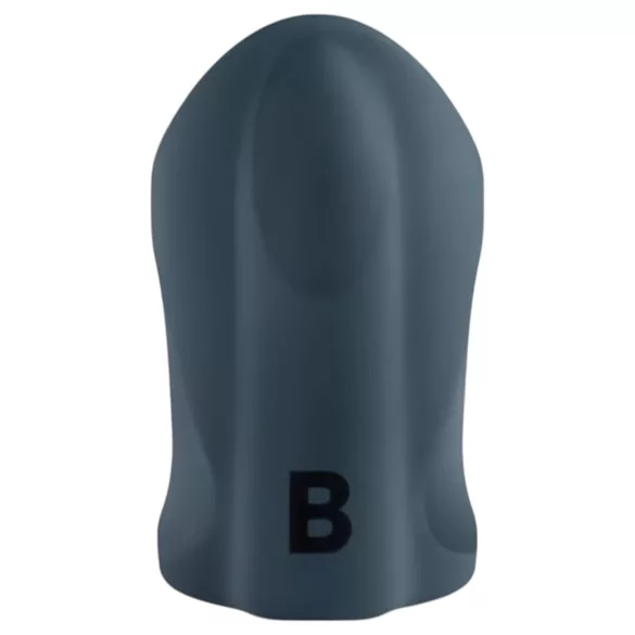 Boners - punjivi, vibrirajući otvoreni masturbator (siva)