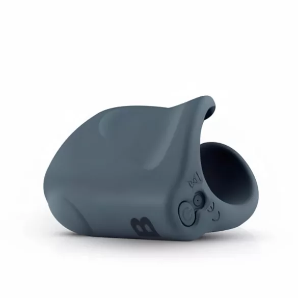 Boners - punjivi, vibrirajući otvoreni masturbator (siva)