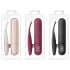 Senzi - puni se napuniti, vodootporni klitoralni vibrator (crni)