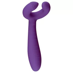   Easytoys Couple - Punjivi, vodootporni vibrator za parove (ljubičasti)