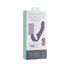 Easytoys - punjivi strap-on vibrator bez kaiševa (ljubičasti)