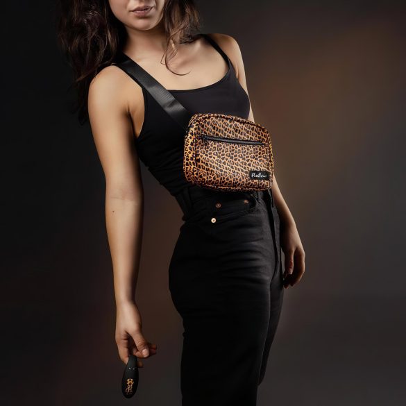 Panthra Zuna - Punjivi, Vodootporni Par Vibrator (Leopard Crna)