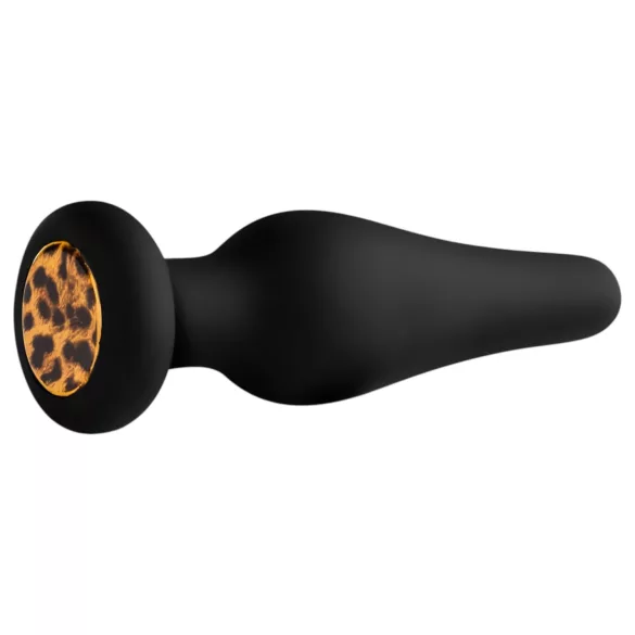 Panthra Kesia - silikonski analni plug set (3 delova) - crni