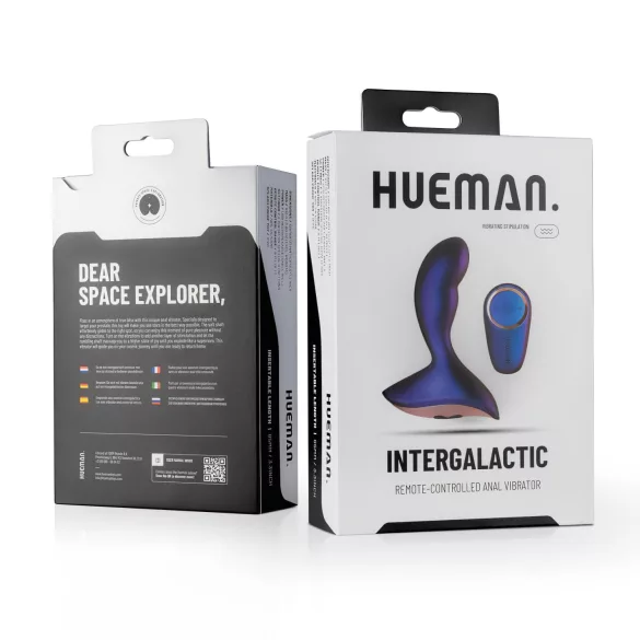 Hueman Intergalaktički - analni vibrator (ljubičasti)
