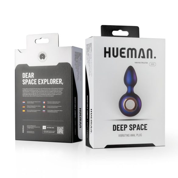 Hueman Deep Space - bežični analni vibrator (ljubičasti)