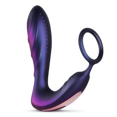   Hueman Black Hole - Rado Vibrator sa Prstenom za Penis (ljubičasta)