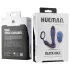 Hueman Black Hole - bežični analni vibrator sa prstenom za penis (ljubičasti)