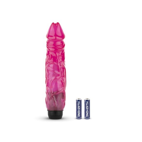 Easytoys Jelly Supreme - realistični vibrator (roze)