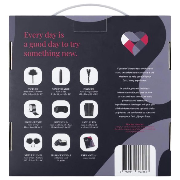 First. Kinky početni BDSM set (8 delova)