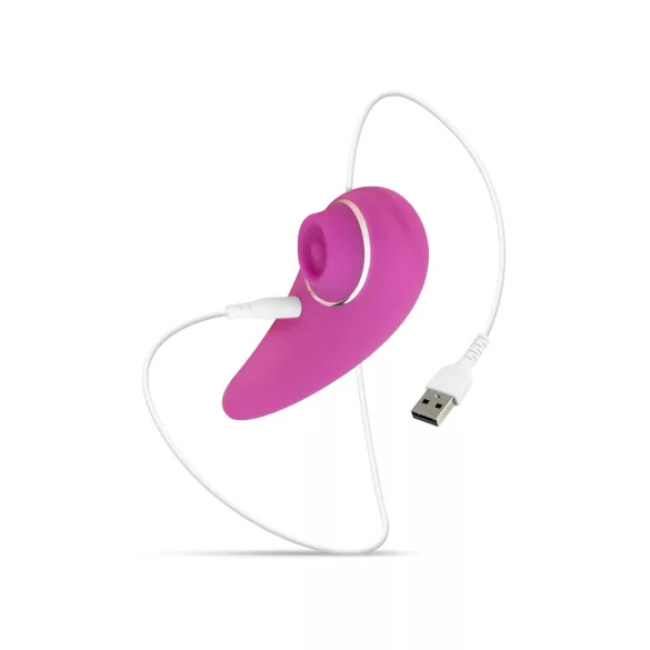 Easytoys Taptastic Vibe - punjivi, vodootporni vibrator za klitoris (roze)