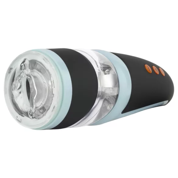 CRUIZR CP02 - rotirajući vibrirajući masturbator (crni)