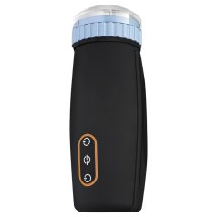 CRUIZR CM05 - punjivi dvojni stimulator (crno-plavi)