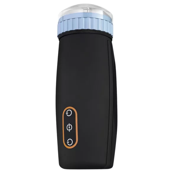 CRUIZR CM05 - punjivi dvojni stimulator (crno-plavi)