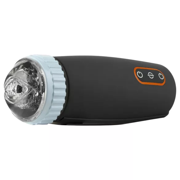 CRUIZR CM05 - punjivi dvojni stimulator (crno-plavi)