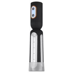   CRUIZR CS08 - automatska pumpa za penis, punjiva (crno-providna)