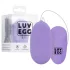 LUV EGG XL - носиво бежично радио вибрирајуће јаје са батеријом (љубичасто)
