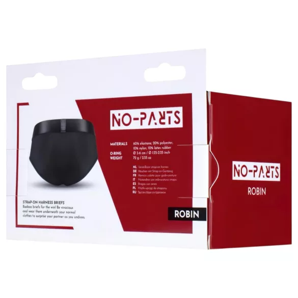 No-Parts Robin - kaiš sa dodacima (crna) - M