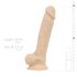 Real Fantasy Ashton - realistični dildo - 20,5cm (natur)