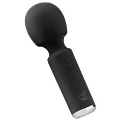 Easytoys Wonder Wand - punjivi mini masažer vibrator (crni)