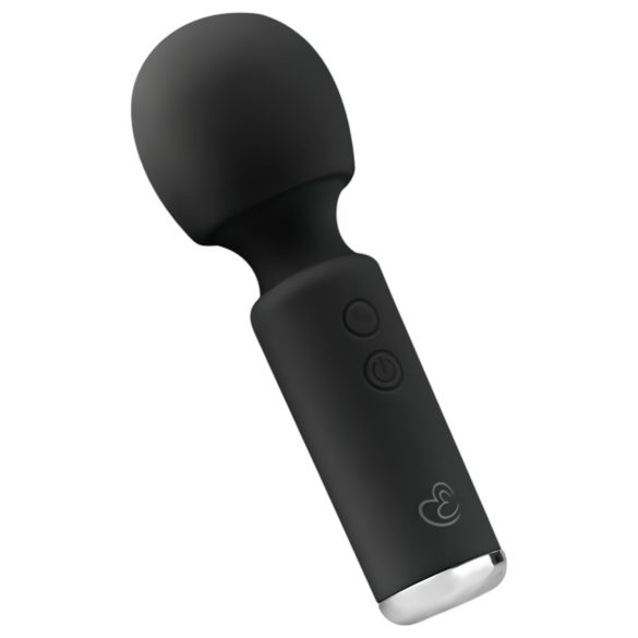 Easytoys Wonder Wand - punjivi mini masažer vibrator (crni)