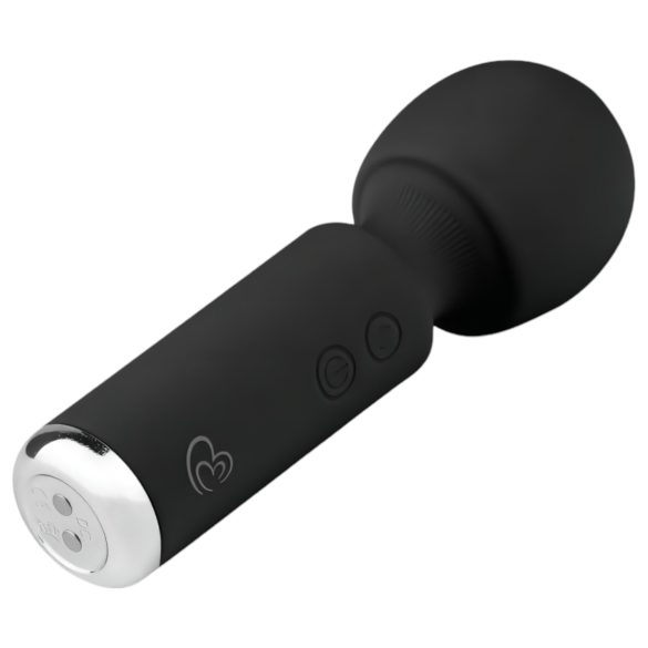 Easytoys Wonder Wand - punjivi mini masažer vibrator (crni)