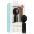 Easytoys Wonder Wand - punjivi mini masažer vibrator (crni)