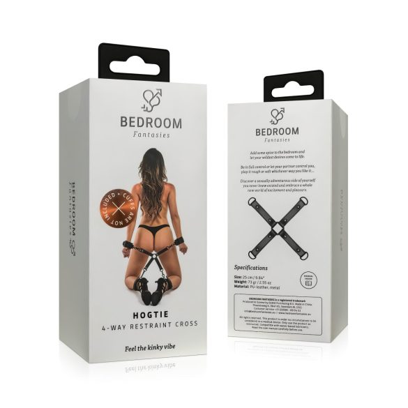 Fantasije Spavaće Sobe - crni vezni krst