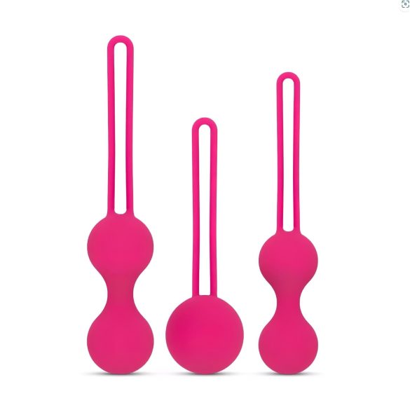 Easytoys LoveBalls - set kuglica za Kegel vežbe - 3 dela (roze)