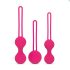 Easytoys LoveBalls - set kuglica za Kegel vežbe - 3 dela (roze)