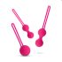 Easytoys LoveBalls - set kuglica za Kegel vežbe - 3 dela (roze)