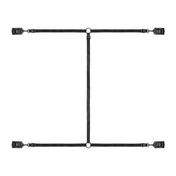 Spavaće Fantazije - set za vezivanje za krevet (crna)