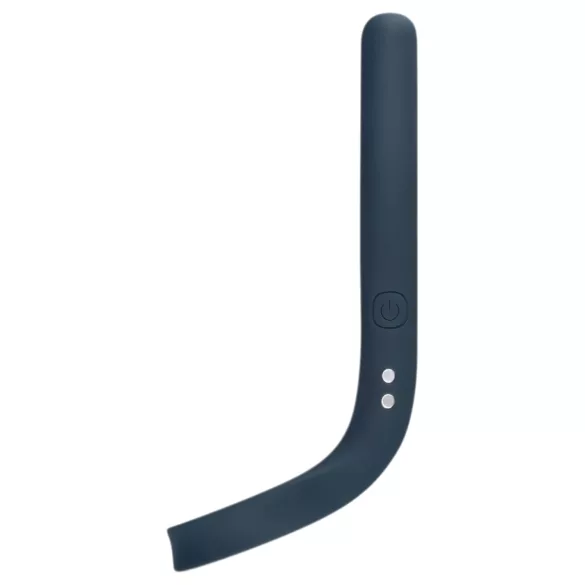 Boners - puni vibrirajući prsten za penise i testise (plavi)