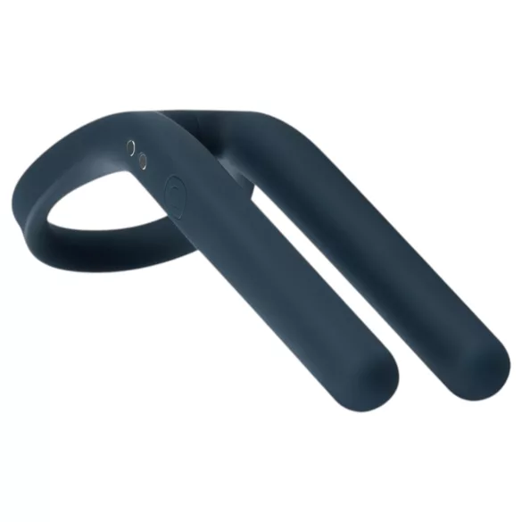 Boners - puni vibrirajući prsten za penise i testise (plavi)