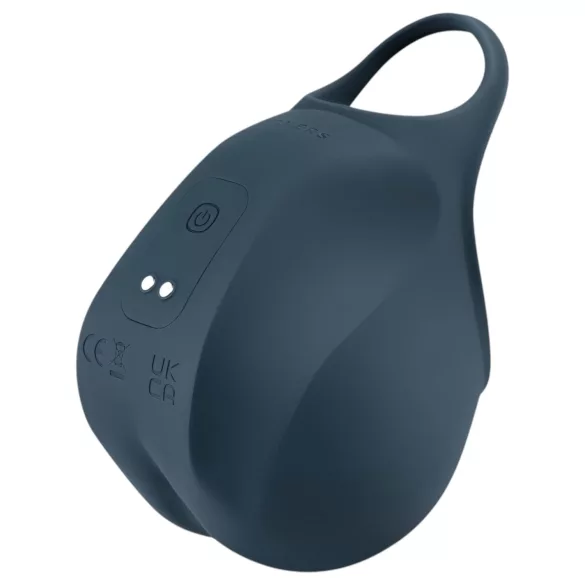 Boners - bežični vibrator za testise i masturbator (plavi)