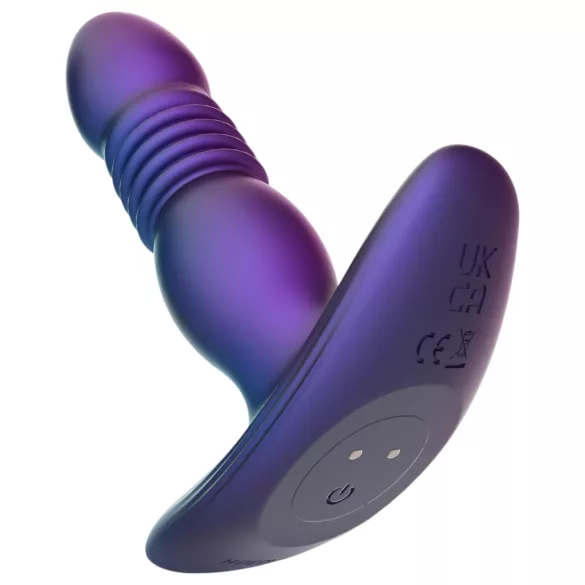 Hueman Supernova - potiskivač analni vibrator (ljubičasti)