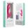 Easytoys Lily 2.0 - akumulatorski vibrator sa klitoralnim stimulansima (roze)