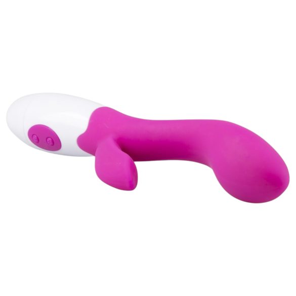 Easytoys Lily 2.0 - akumulatorski vibrator sa klitoralnim stimulansima (roze)