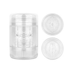 FPPR. - dvostrani masturbator - vagina & anus (providno)