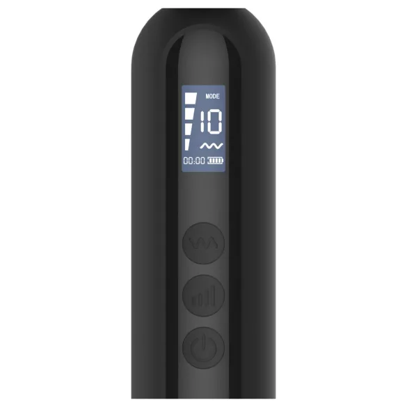 BLAQ - digitalni masažer vibrator (crni)