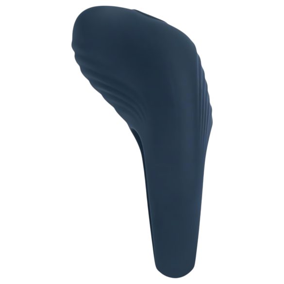 Boners - punjivi vibrirajući prsten za penis (siva)