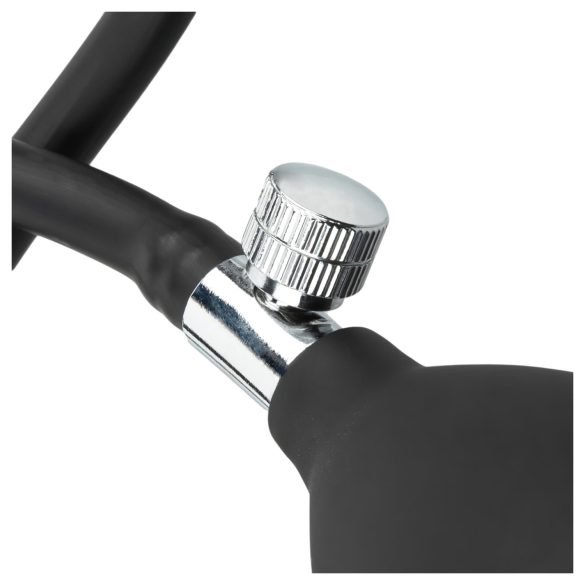 EasyToys - pumpajući analni plug (crni)