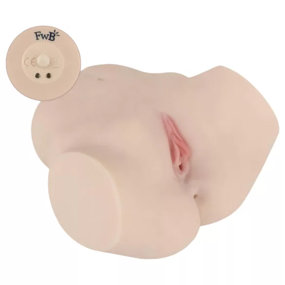 FWB - Evelyn Harris realističan pulsirajući torzo masturbator (natur)