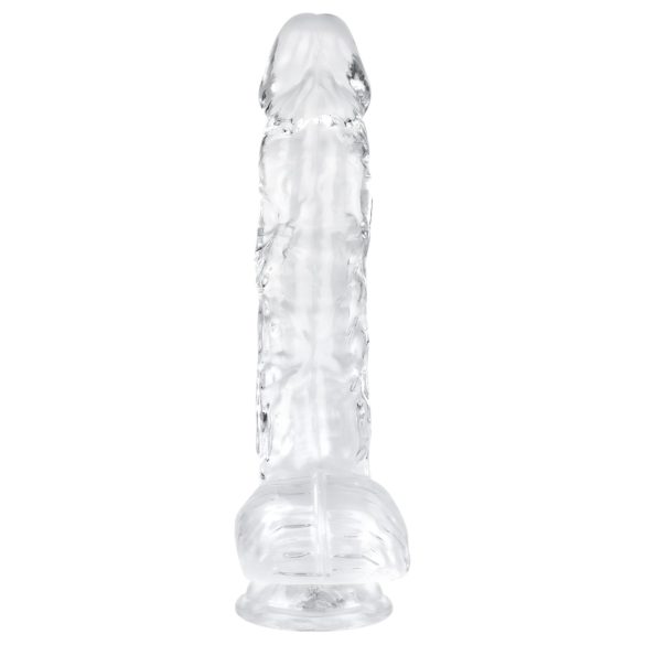 EasyToys - dildo sa testisima - 13,5cm (providan)