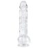 EasyToys - dildo sa testisima - 13,5cm (providan)