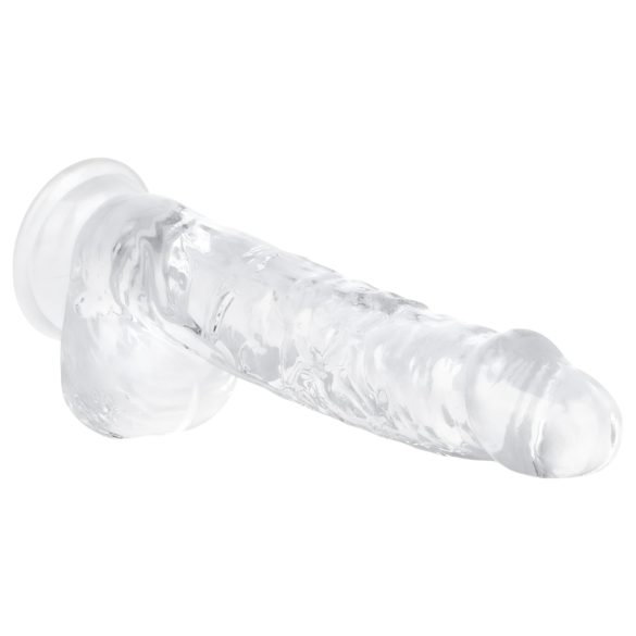 EasyToys - dildo sa testisima - 13,5cm (providan)